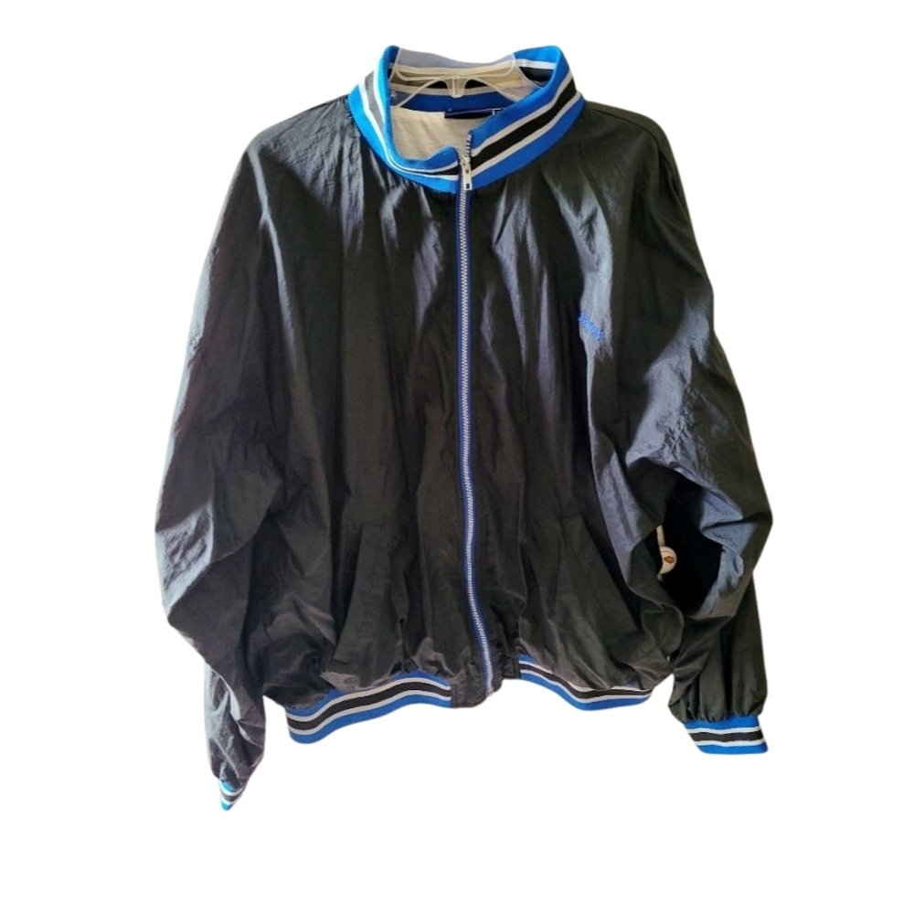 Spalding Retro Vintage Style Baseball Parachute Jacket Mens Size XL